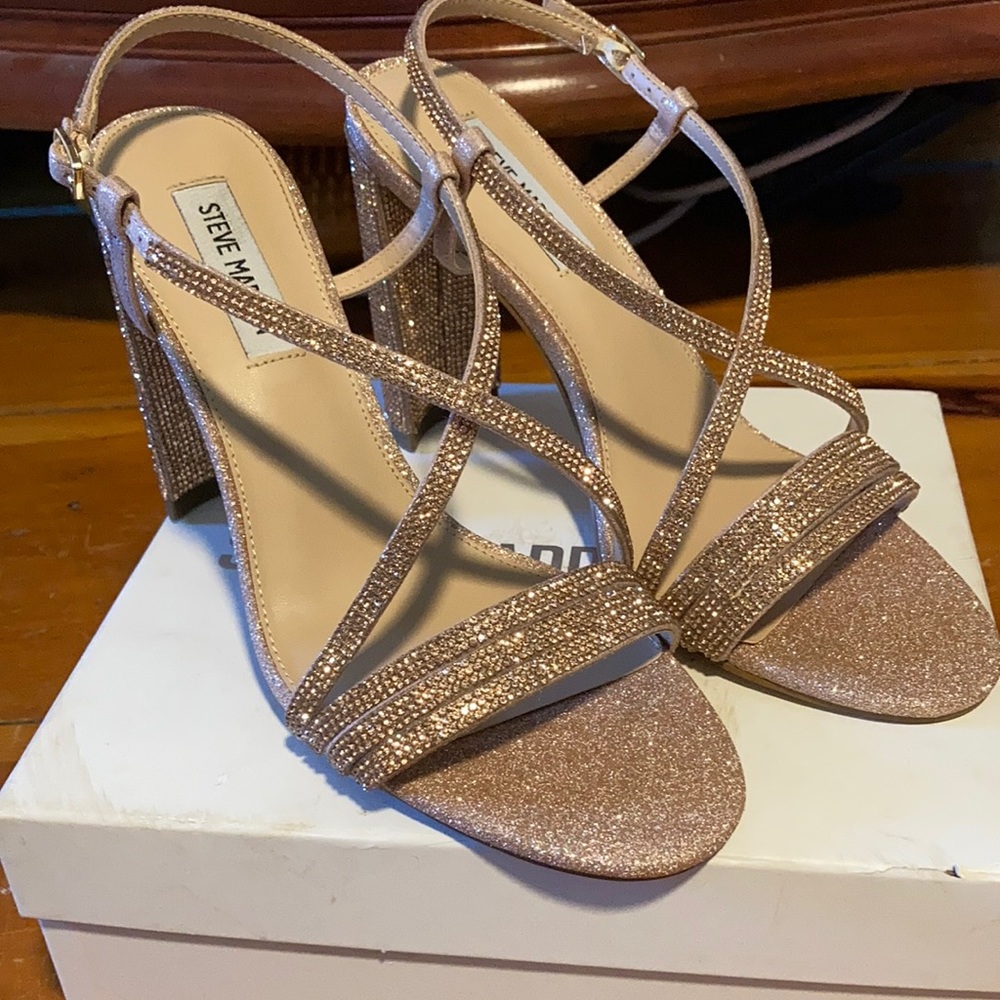 Steve Madden Rose Gold Heels